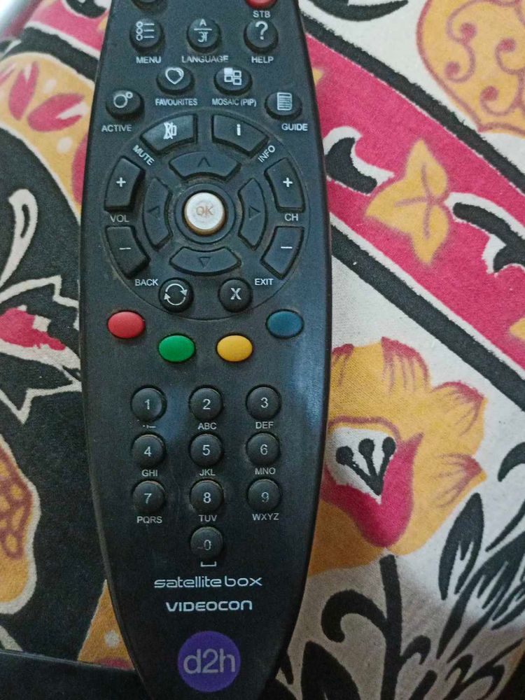 Videocon D2h Remote