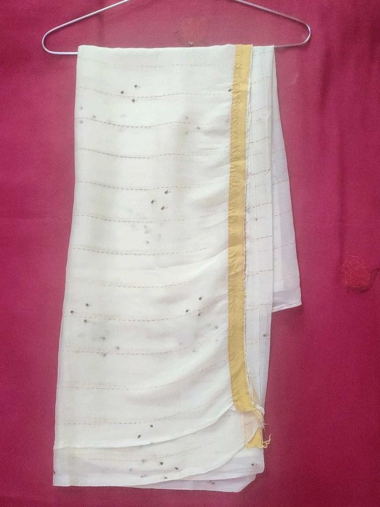 Cream Color New Dupatta