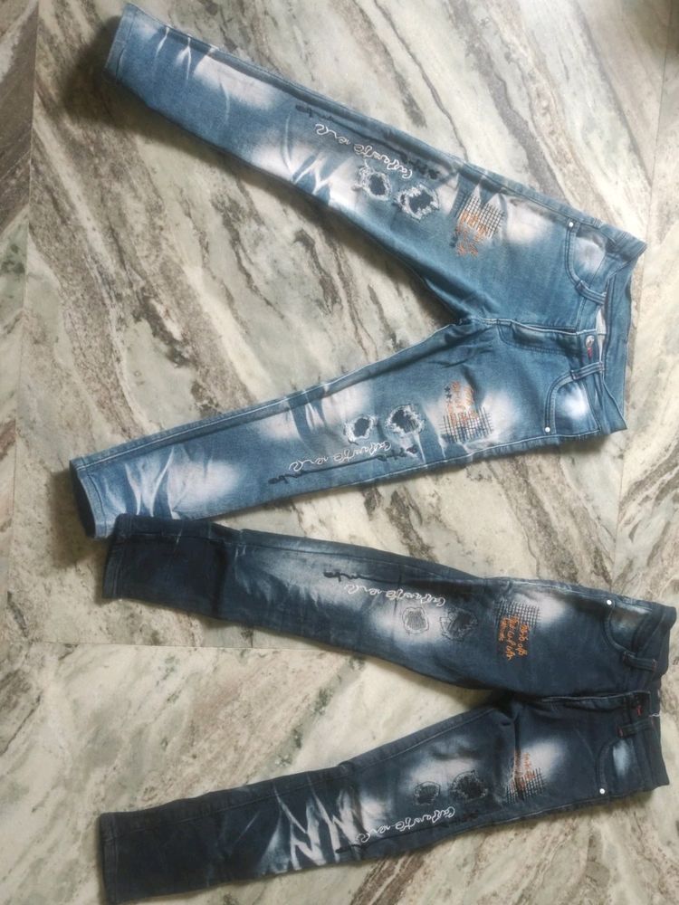 Set Of 2 Jeans For Boys