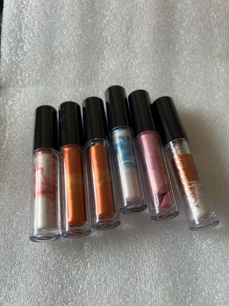 Glitter Liquid Eyeshadow HUDA Beauty Pack Of 6