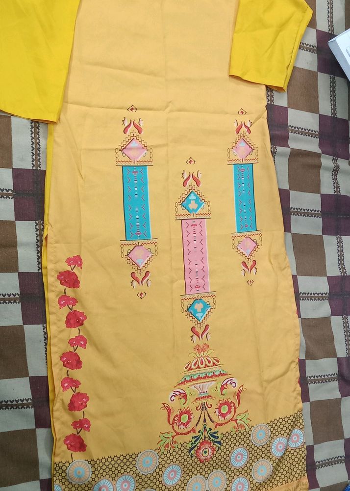 Yellow Kurta