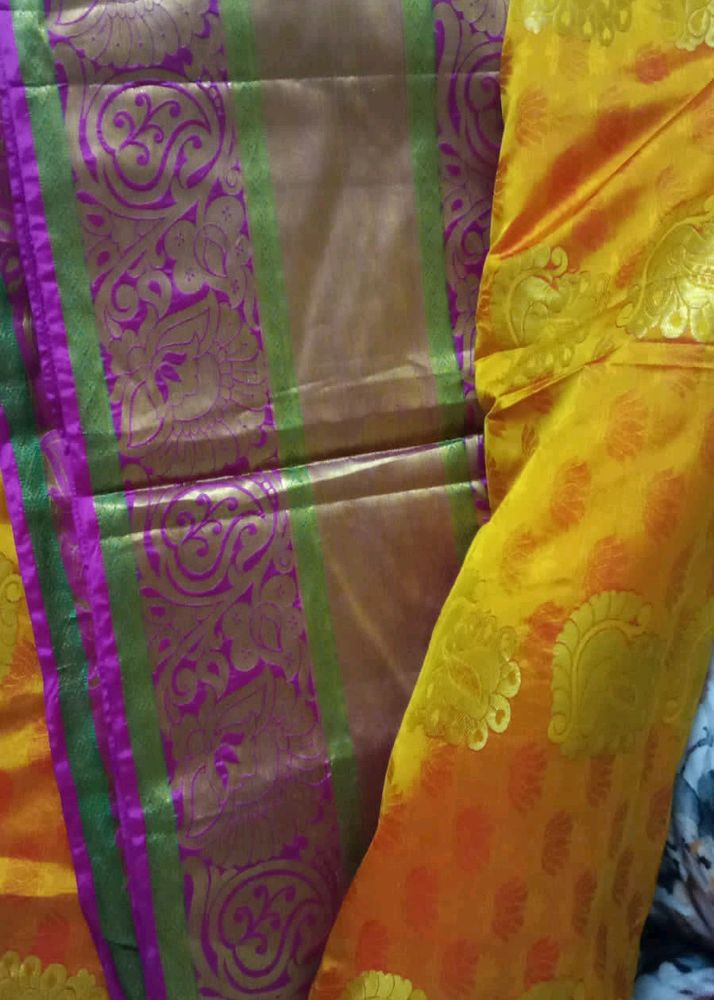 Kanchikamakshi Peacock Pattern Pattu Saree💕💞💞✨