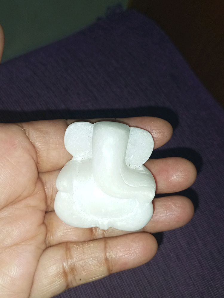 Small Marble Ganpati Idol