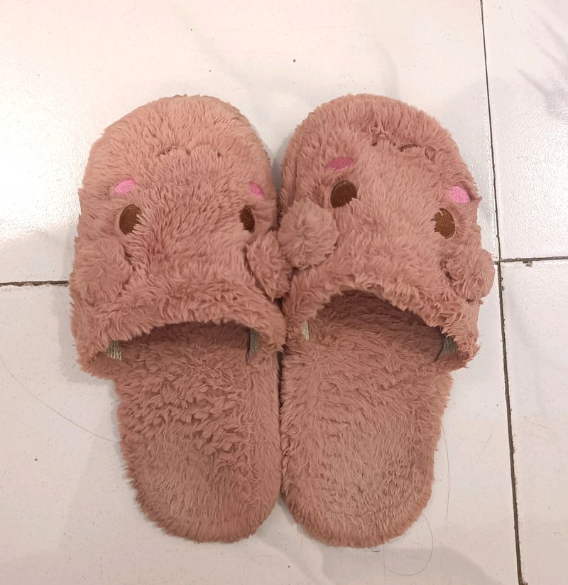 Pink Furr Slippers 💗