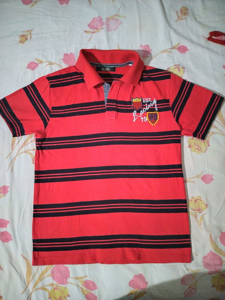 Red Striped T-Shirt