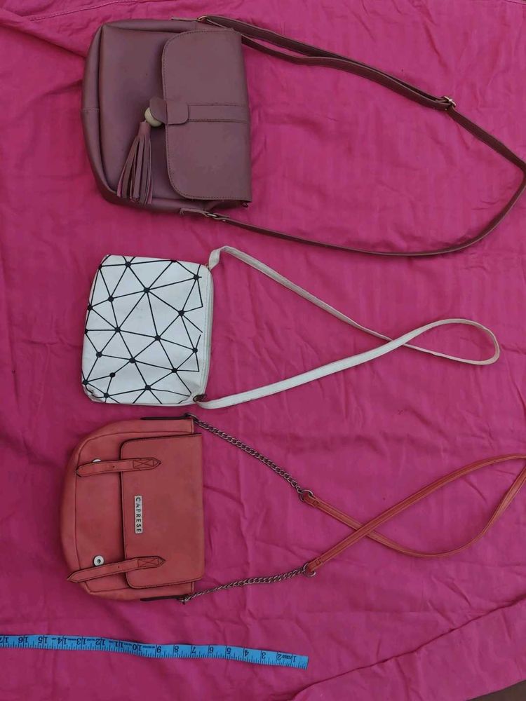 Combo Of 3 Sling Bags