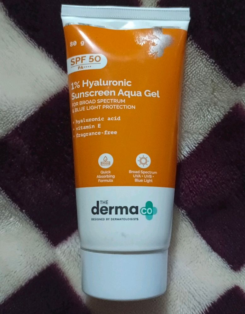 Derma 1% Hyaluronic Sunscreen Aqua Gel