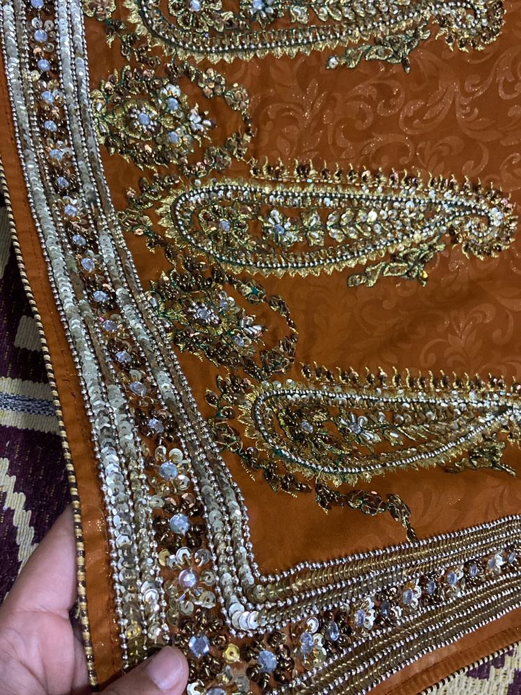 Very Heavy Handwork Saree