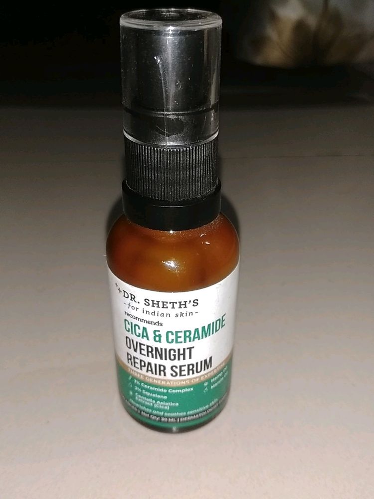 DR SHETHCICA & CERAMIDE OVERNIGHT SERUM