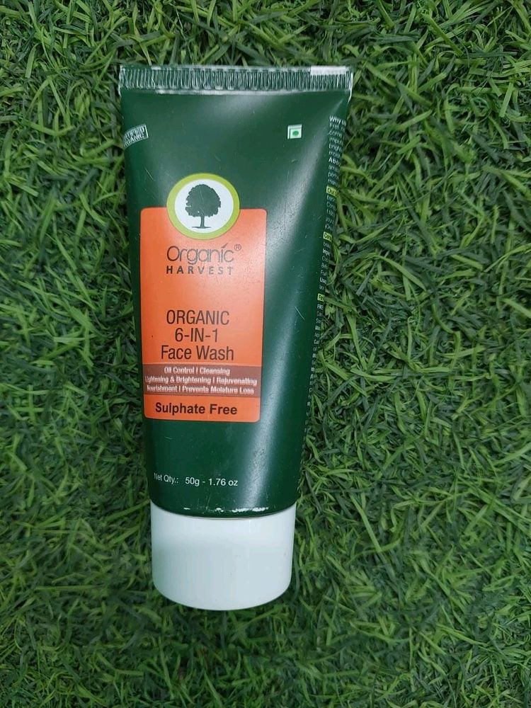 Organic Harvest 6in1facewash