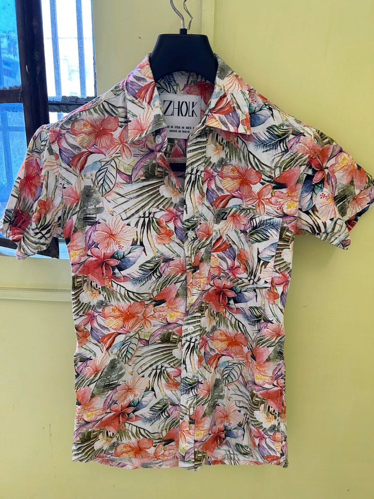 Zholk Floral Shirt | Never Used