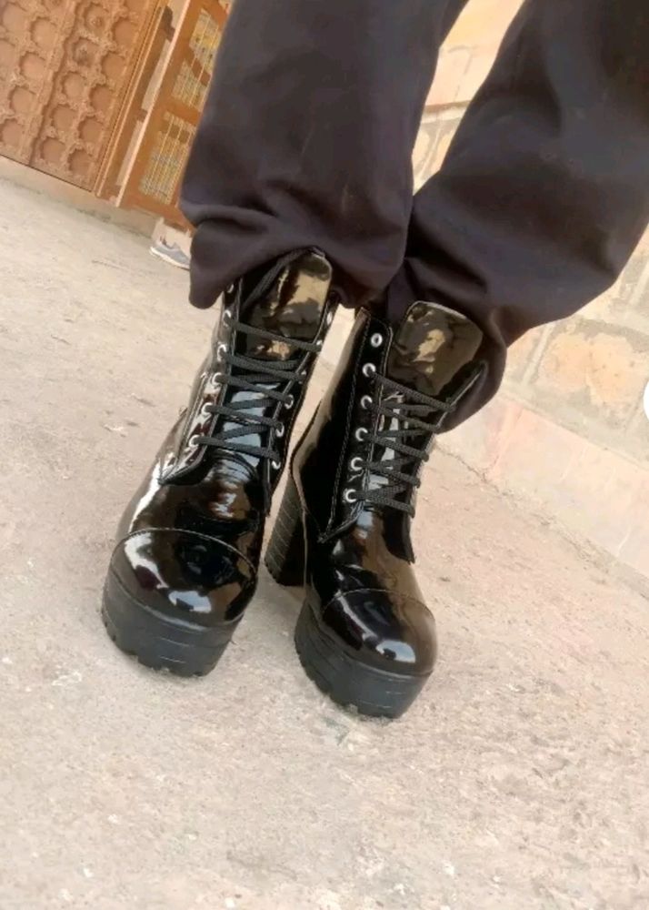 Shining High Heels Boots