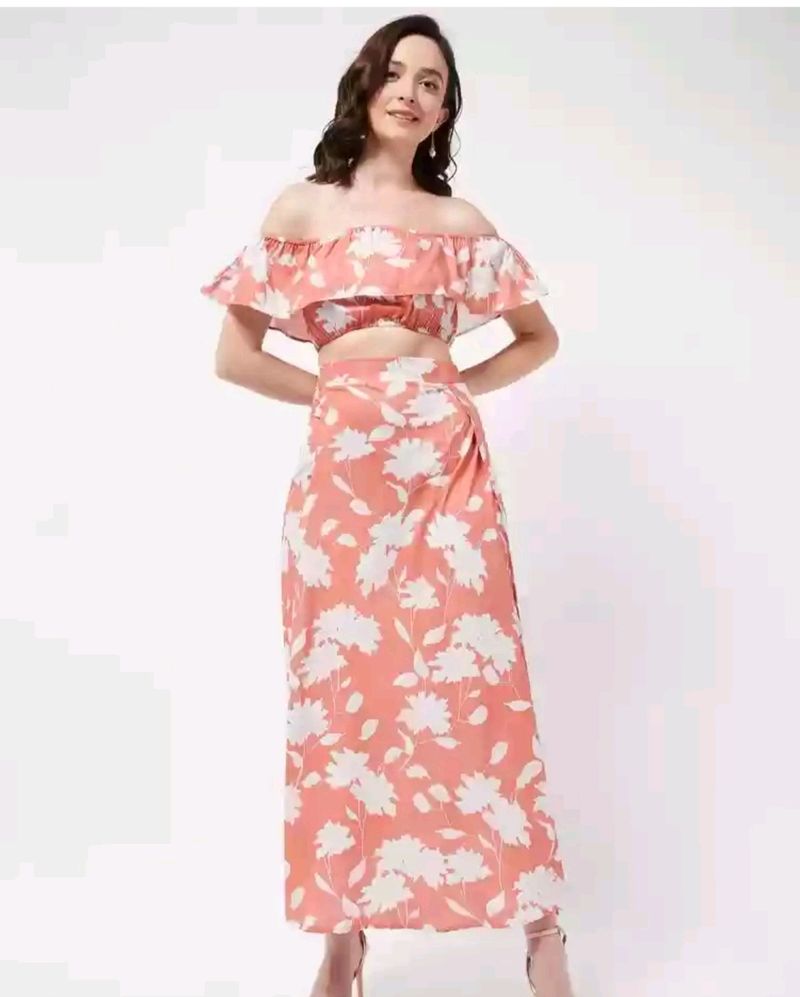 Beautiful Printed Co_ Ord Set