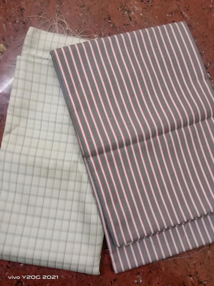 2 Mens Shirt Material