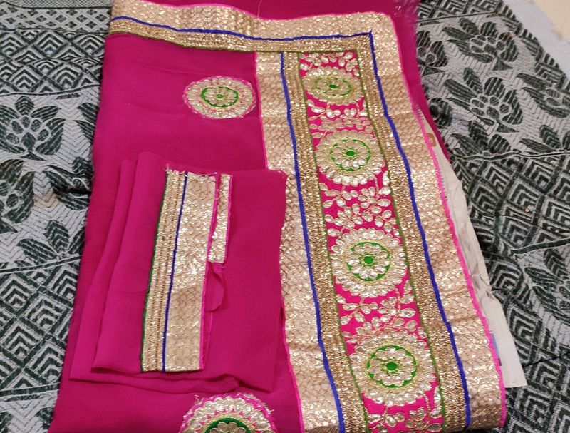 New Heavy Border Saree