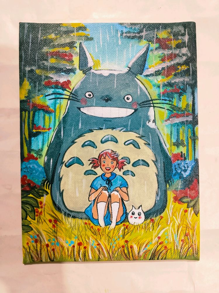 Ghibli Studio Canva Painting