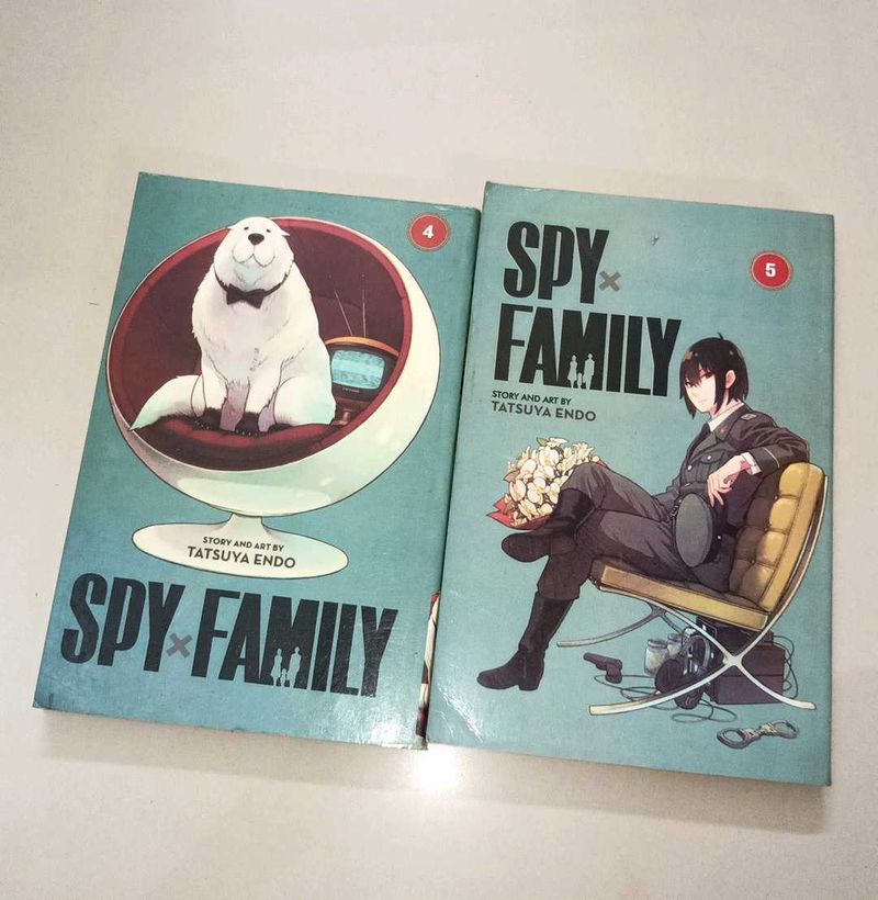 Spy Family Manga Volume 4 And 5