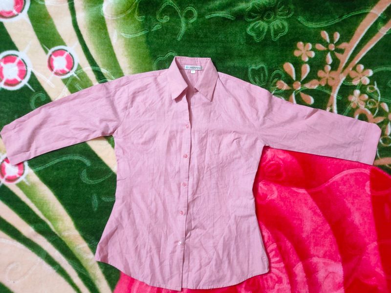 Pink Formal Shirt