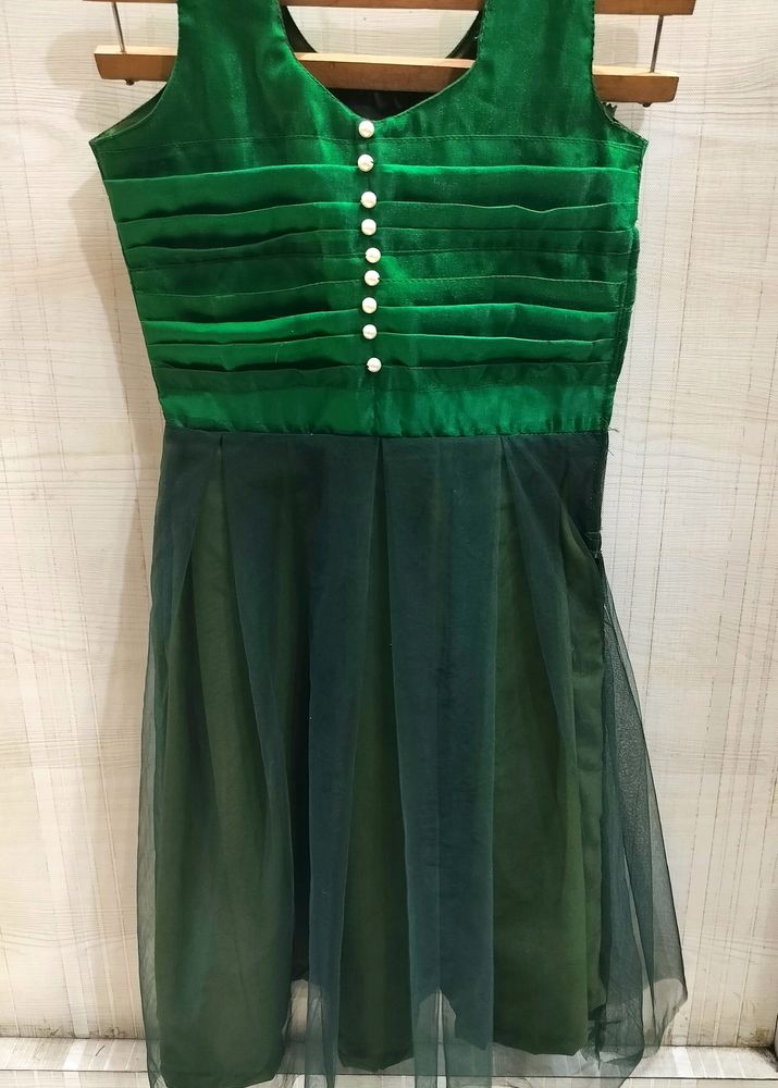 Green Kids Dress