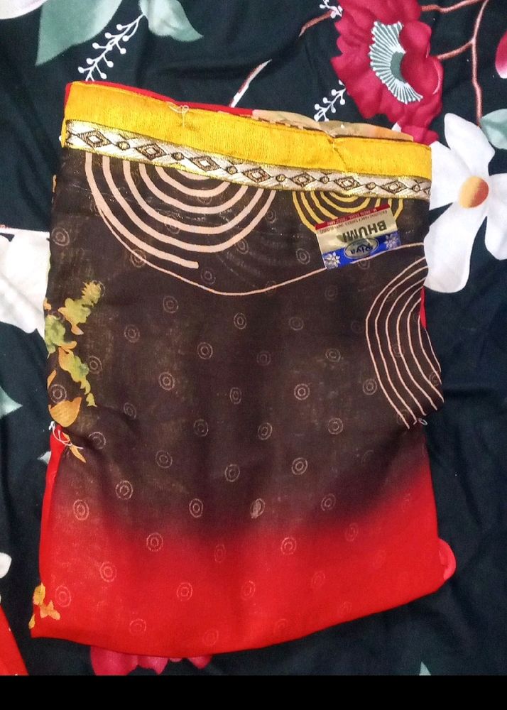 New Unused Sealed Saree With Blouse Piece No Coin