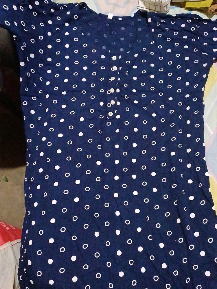 Nevy Blue Kurti