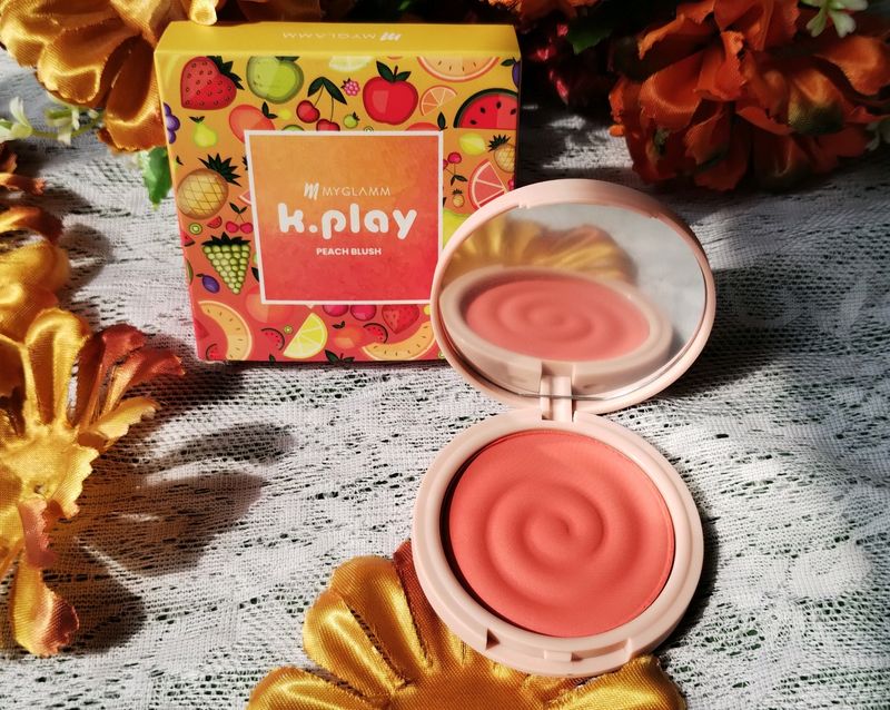 Myglamm K.Play Flavoured Blush - Sweet Peach