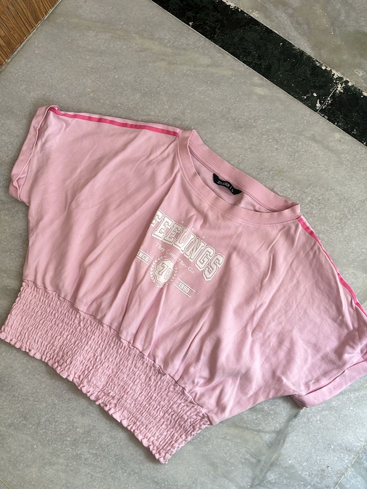 Baby Pink Top