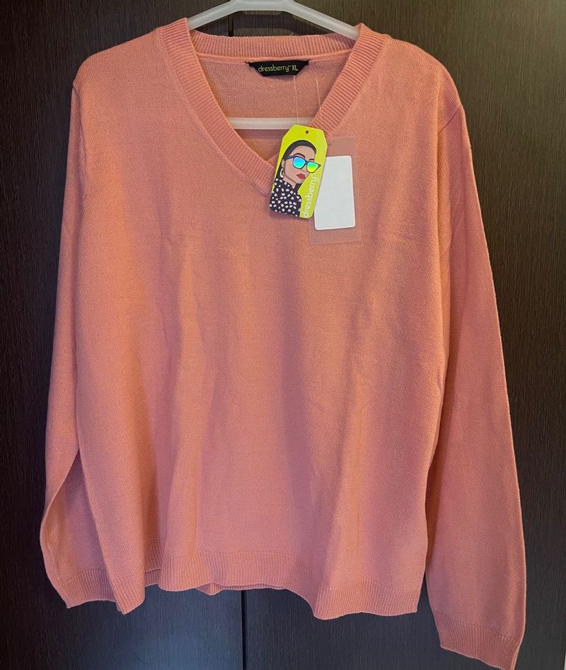 New DressBerry Pink Women’s Sweater