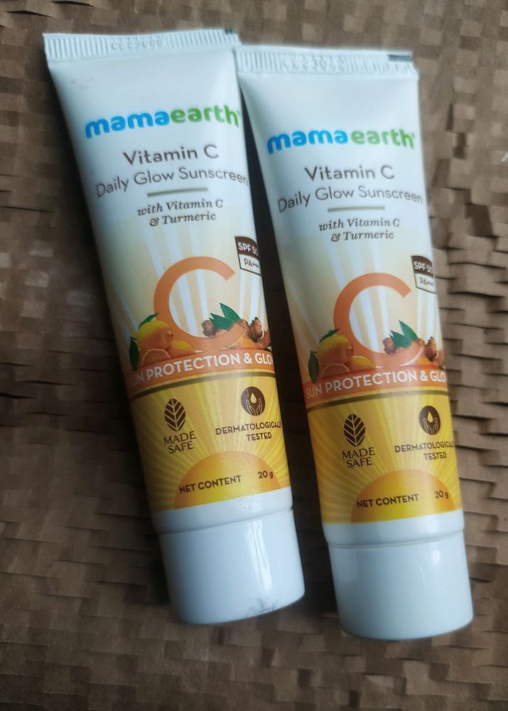 Pack Of 2 Mamaerth Sunscreen