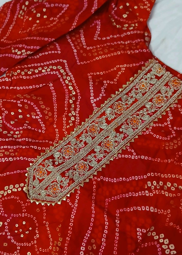 Bandhani Kurta