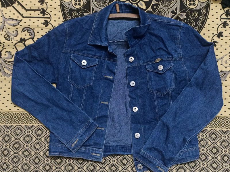 Neavy Blue Denim Jacket for Woman