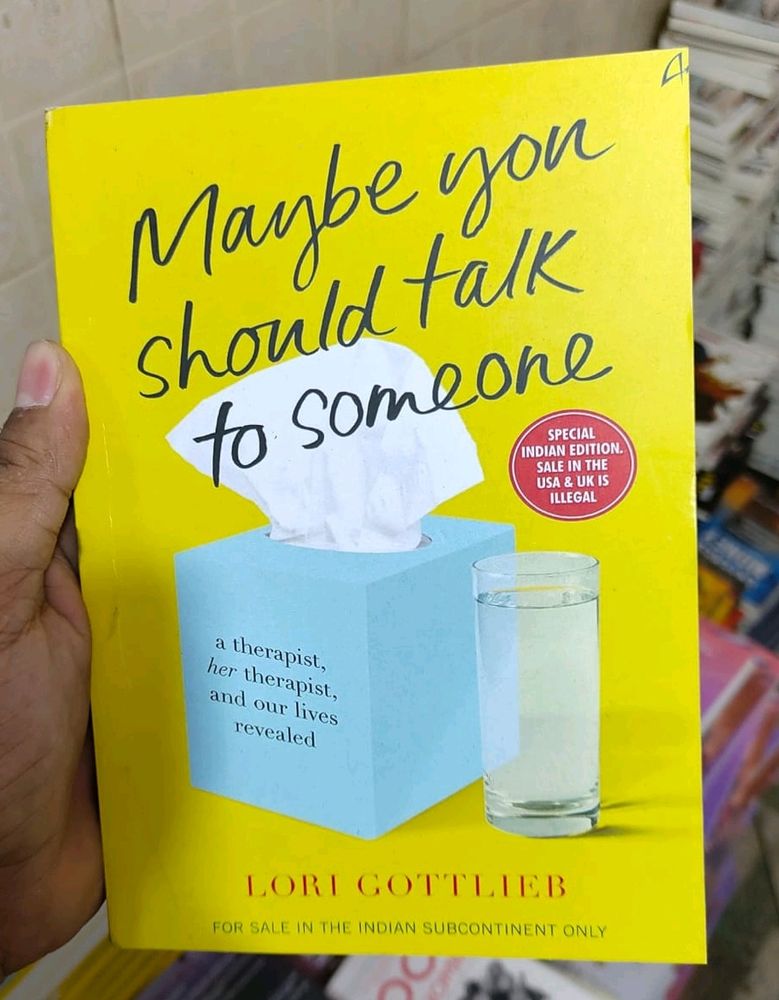 Maybe You Should Talk To Someone Book (BRAND NEW)