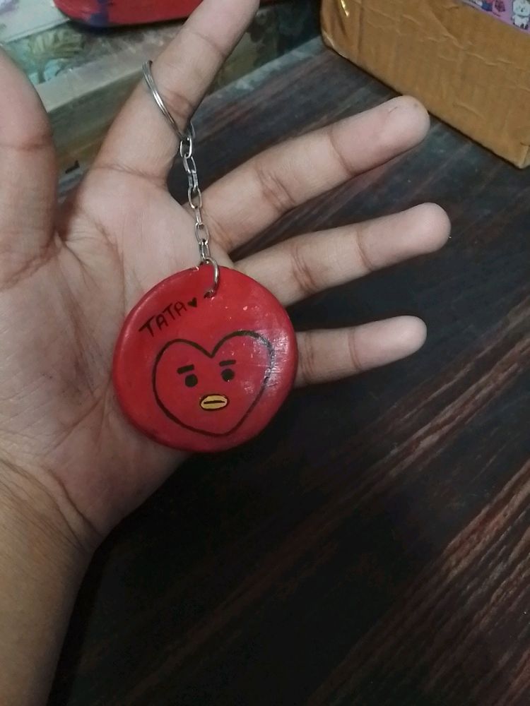 BTS Tata Keychain 💜