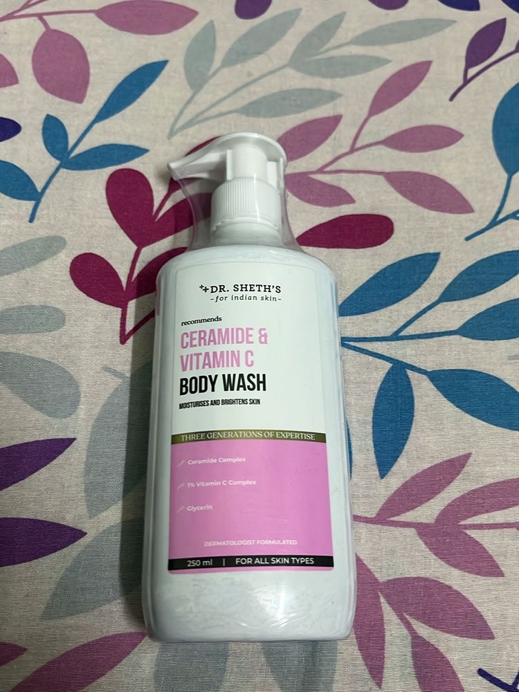 Dr Sheths Ceramide & Vitamin C Body Wash