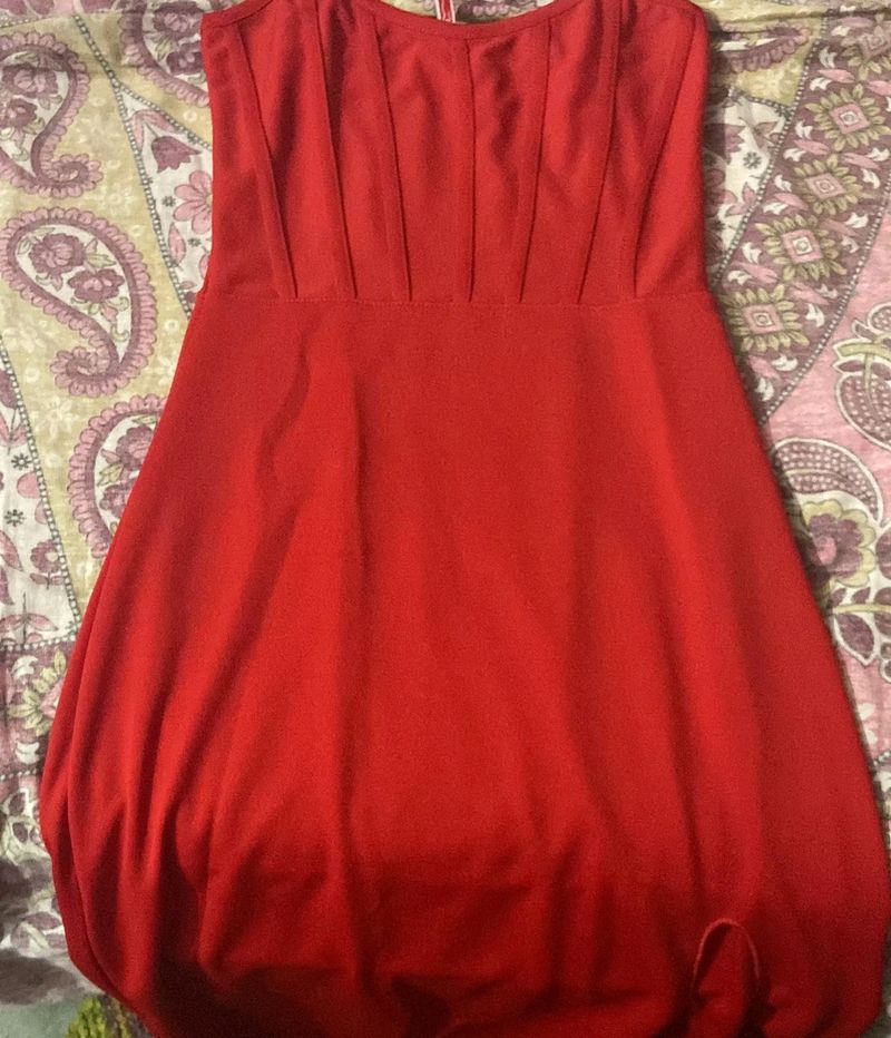 Red Bodycon Dress Maxi