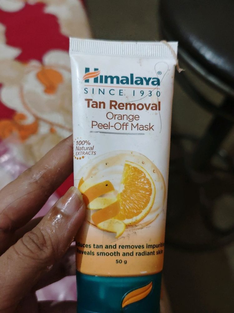 Himalya Tan Removal Orange Peel Off Mask