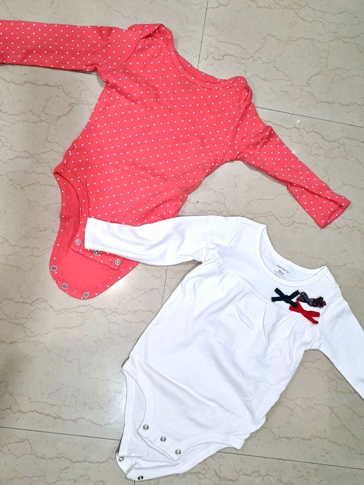 Set Of 2 Rompers - 12-18m