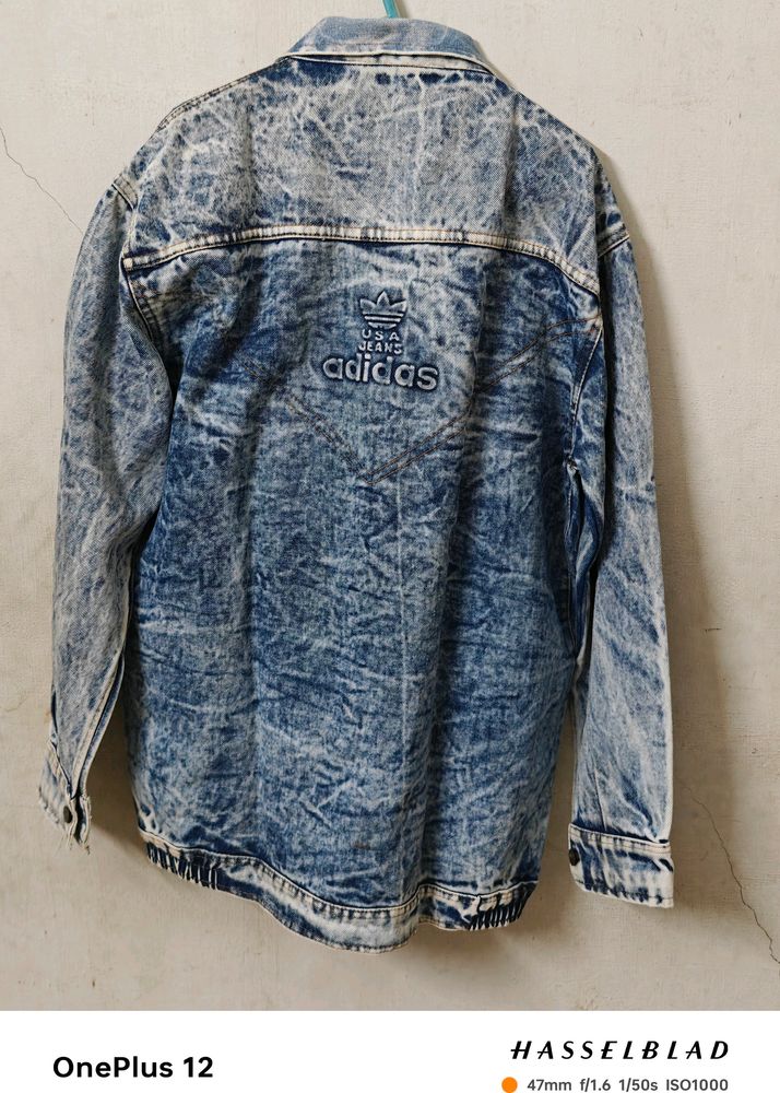 Acid Wash Denim Jacket (Blue) - XL 44