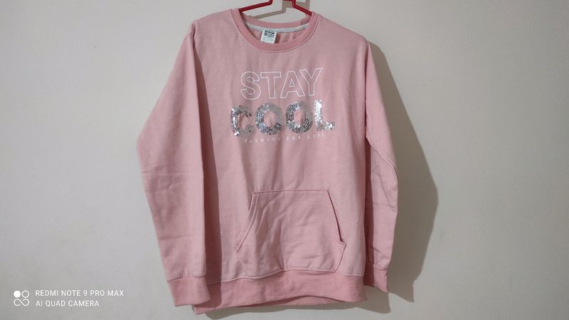 Peach Sweat Shirt