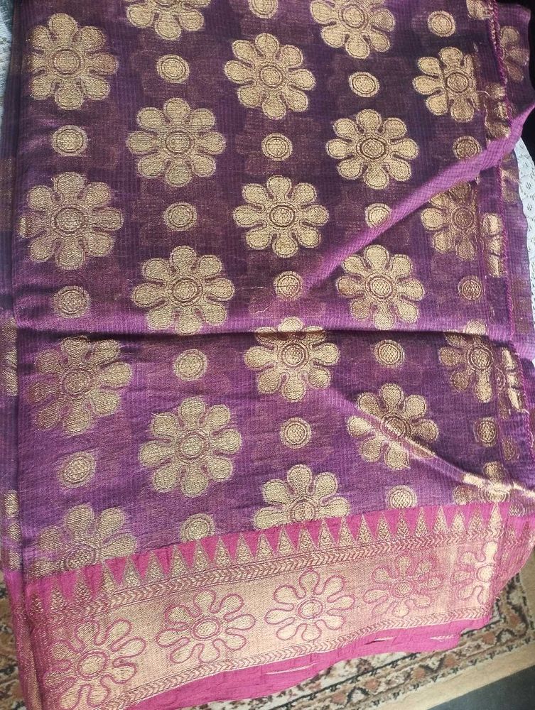 Chanderi Banarasi Saree