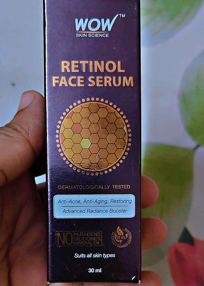 Wow Skin Science Retinol Face Serum