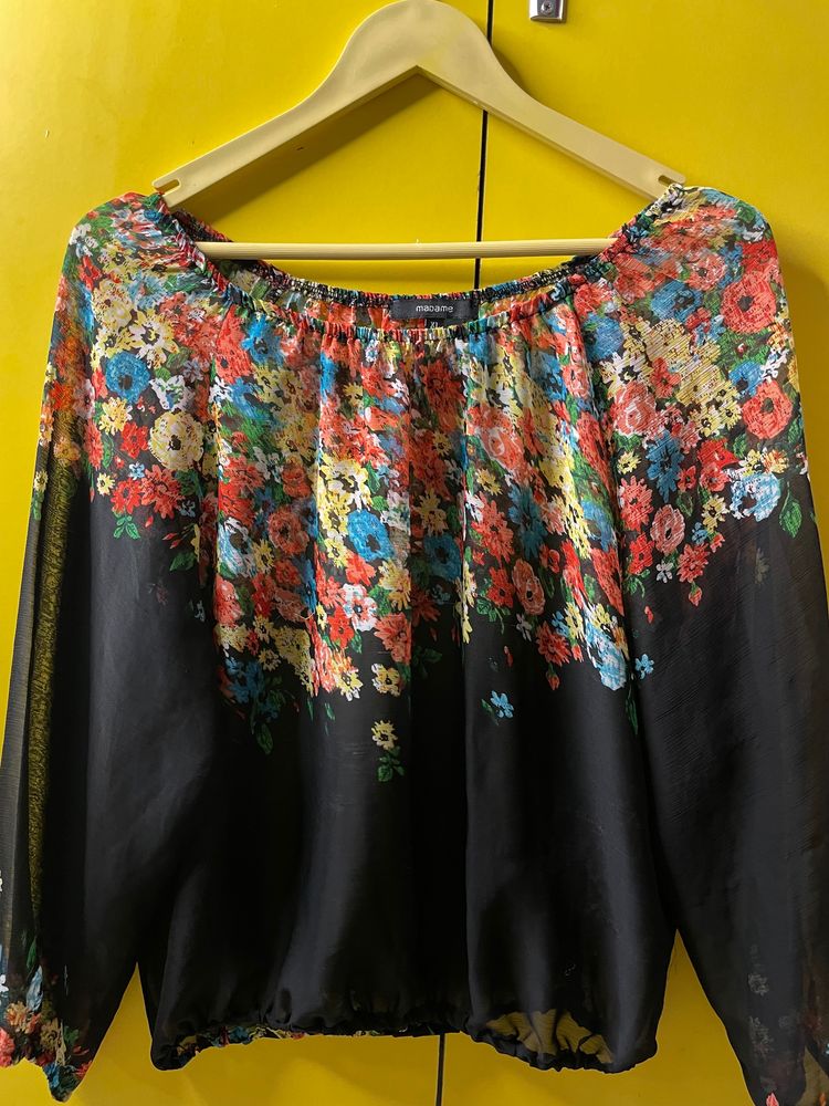 madame Off Shoulder Floral Top for Womens Available