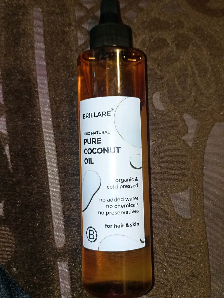 Brillare 100% Natural Pure Coconut Oil