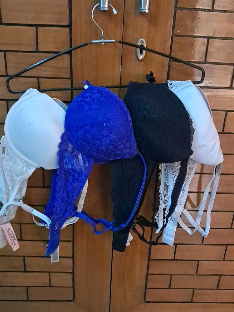 Combo Of Four Imported Fabric Bra