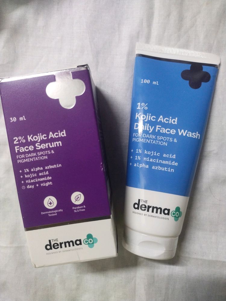 The Derma Co Kojic Serum & Face Wash