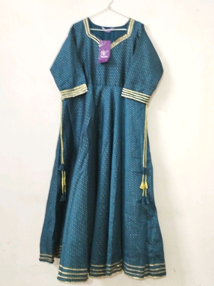 Ethnic Gown In XXL Size