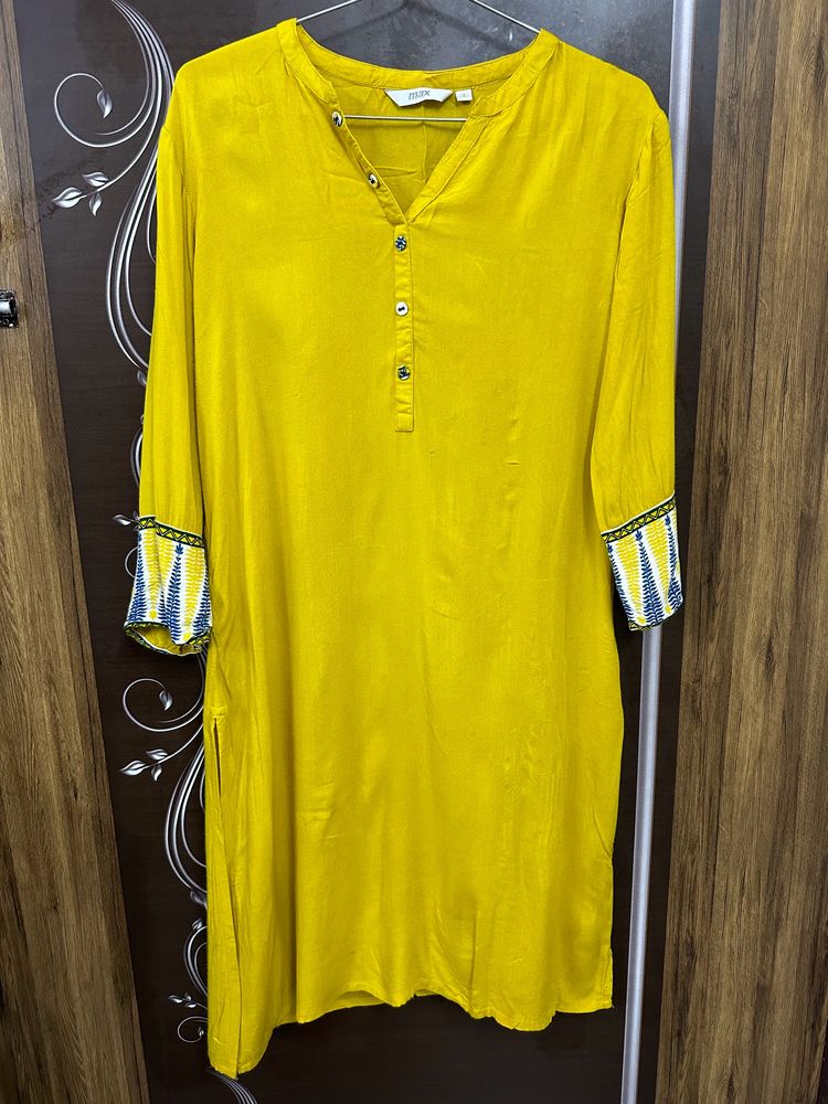 Yellow Kurti