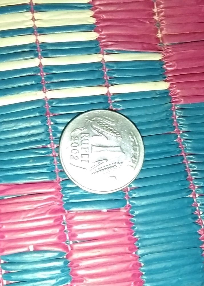 2002 BIRTH YEAR ONE INDIAN RUPEES