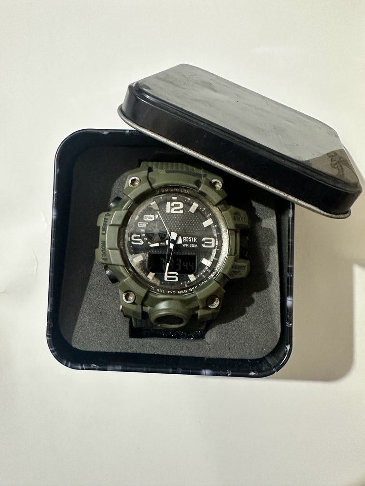 Roadster Lifestyle Army Green Camouflage Watch