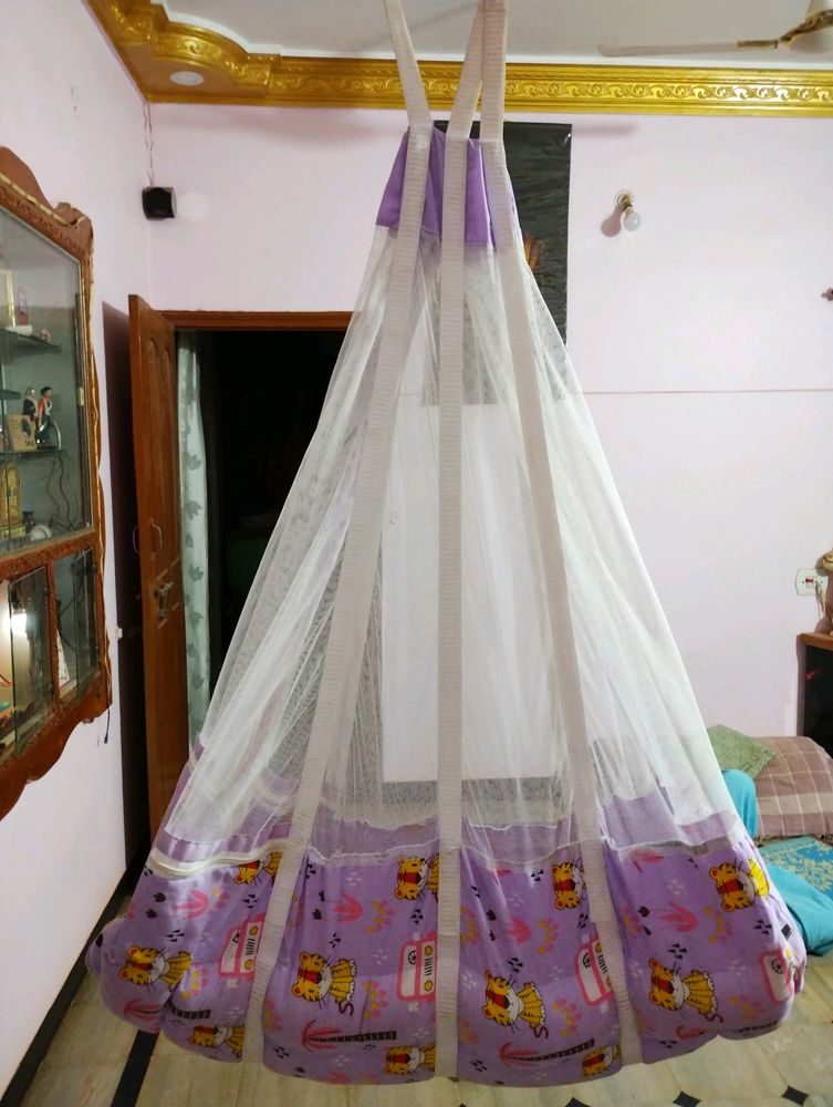 Baby Swing Bed With Mosquito Net